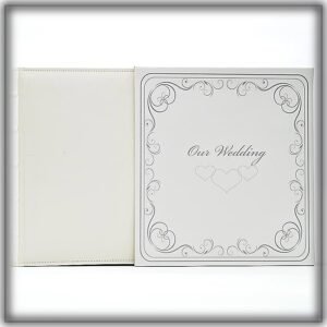 Album 13x18 cm alb cu 200 pagini